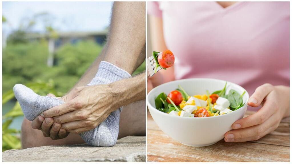 Dietary foods for the treatment of gout